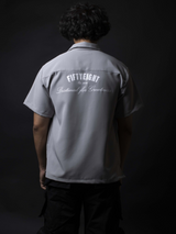 Slate Grey Bowling Shirt