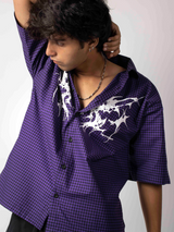 Violet Havoc Plaid Shirt