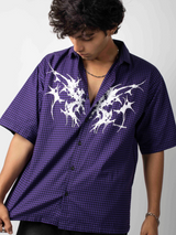 Violet Havoc Plaid Shirt