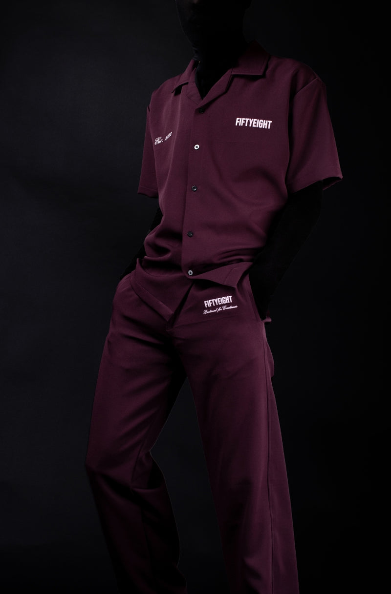 Wine straight Co-ord set