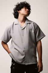 Slate Grey Bowling Shirt