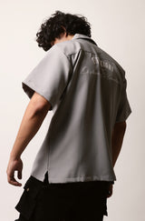 Slate Grey Bowling Shirt