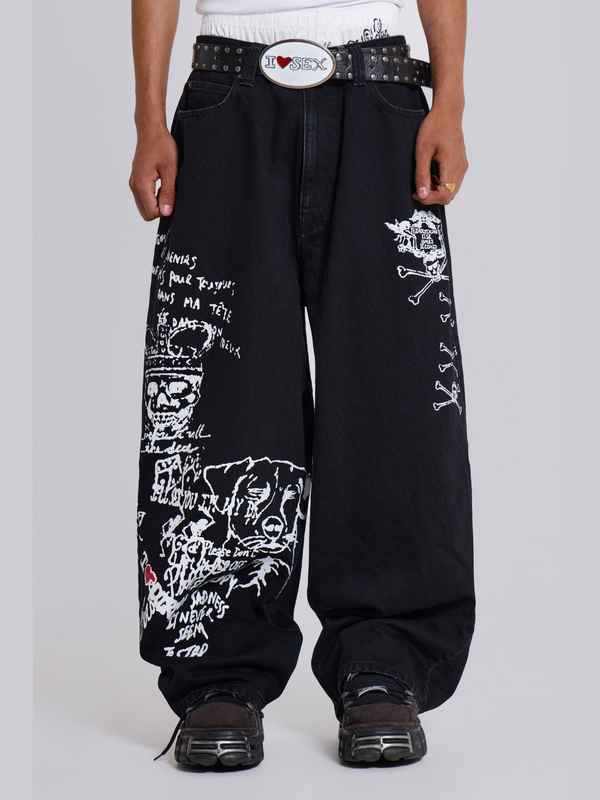 Do The Scribble Jeans