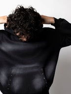 Black Static Hoodie
