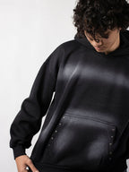 Black Static Hoodie