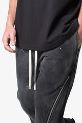 Zipper Flare Sweatpants