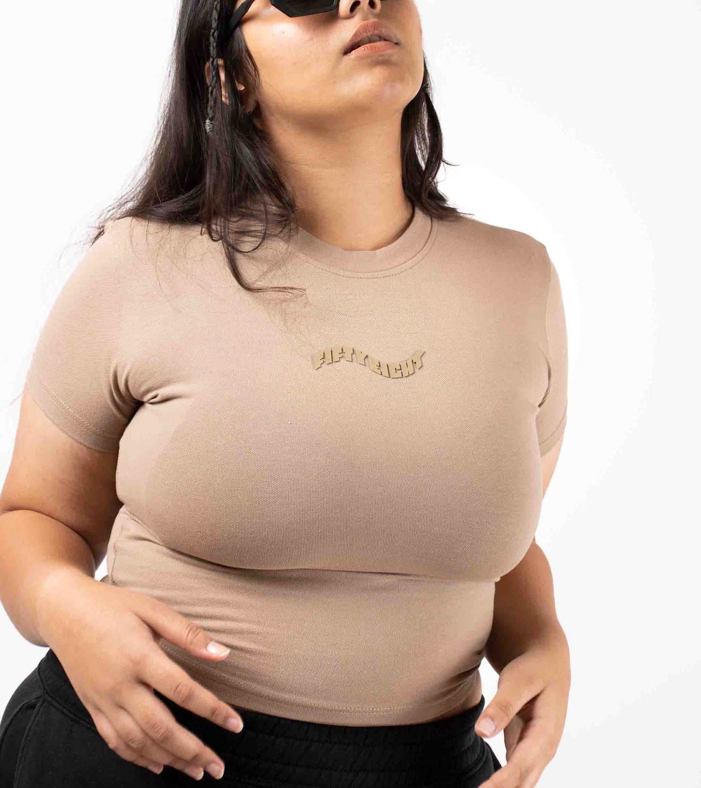 Bodycon Top - Beige