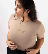 Bodycon Top - Beige